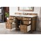 James Martin Vanities Brittany 60in Single Vanity, Saddle Brown w/ 3 CM Ethereal Noctis Quartz Top 650-V60S-SBR-3ENC - alternate 4